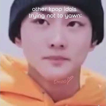 other idols trying not to yawn meanwhile junkyu...#treasure #junkyu #shorts