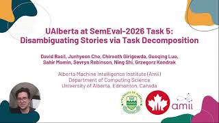 UAlberta at SemEval 2026 Task 5 Disambiguating Stories via Task Decomposition