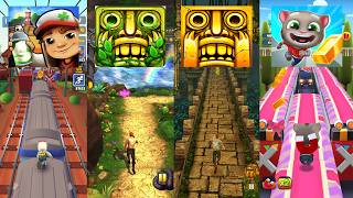 Subway Surfers 🆚 Temple Run 2 🆚 Temple Run 🆚 Talking Tom Gold Run screenshot 4