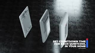 Control your Quiet Cool Whole House Fan with our wireless remote!