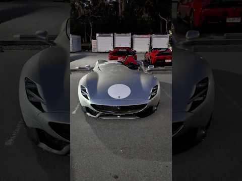 Alone with a Ferrari Monza SP1 🩶