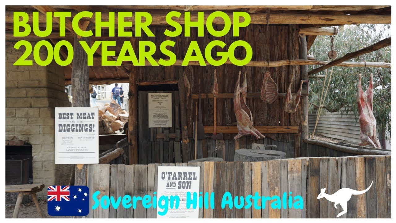 Butcher Shop in The Old Days | Sovereign Hill 16 | Australia Travel Blog | 26N11D18
