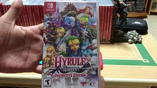 Hyrule Warriors Definitive Edition for Nintendo Switch Unboxing!