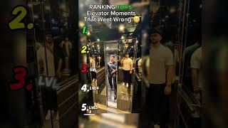 Top 5 Elevator Moments That Went Wrong 😬 | RushRank #memes #top5 #accident