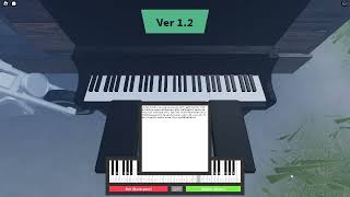 || Raining Tacos || Roblox Piano Sheets in disc ||