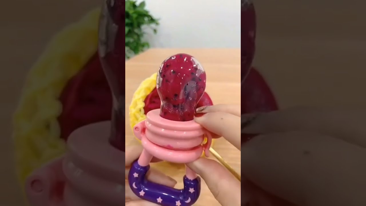 Kids BPA Free Fruit Pacifier Mix Random colour