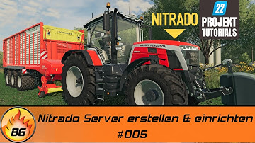 LS22 Tutorials #005 | Nitrado Server erstellen & einrichten | FARMING SIMULATOR 22