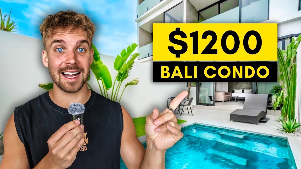 My New $1200/month Bali Apartment Tour - Worth it?