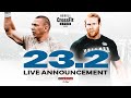 CrossFit Open Workout 23.2 Live Announcement