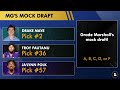 2024 New York Giants Mock Draft
