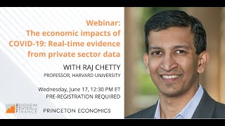 Raj Chetty on the economic impacts of COVID-19: Real-time evidence from private sector data