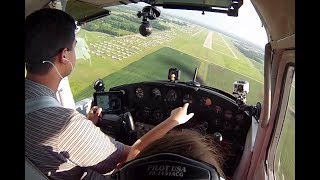 Flying the Fisk Arrival -- EAA AirVenture 2017