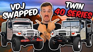 VDJ Swapped FJ45's on 80 Series Chassis - The 40 Series Landcruiser Toyota Should've Built | Pt 1