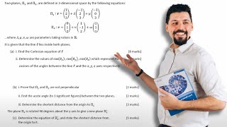 BONKERS 23 Mark 3D Vectors Question | A Level Further Maths