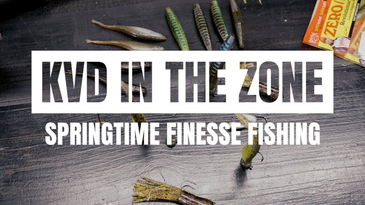 Top 3 “Need to Have Baits” for Springtime Finesse Bass Fishing – KVD In The Zone