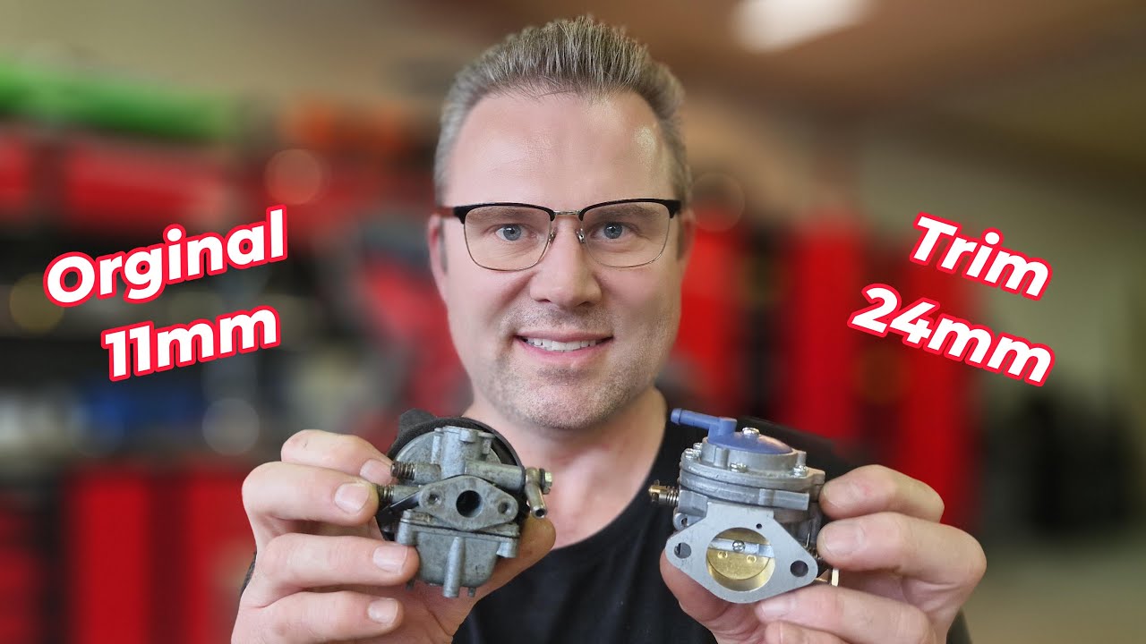 TRIMMAR MOPEDEN - Bygger eget insug och monterar 24mm förgasare