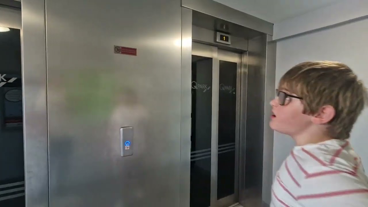 Lifts @ QPark, Leeds City centre, Otis Gen2