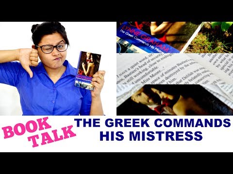 BOOKTALK | THE GREEK COMMANDS HIS MISTRESS | SIMRANREADS