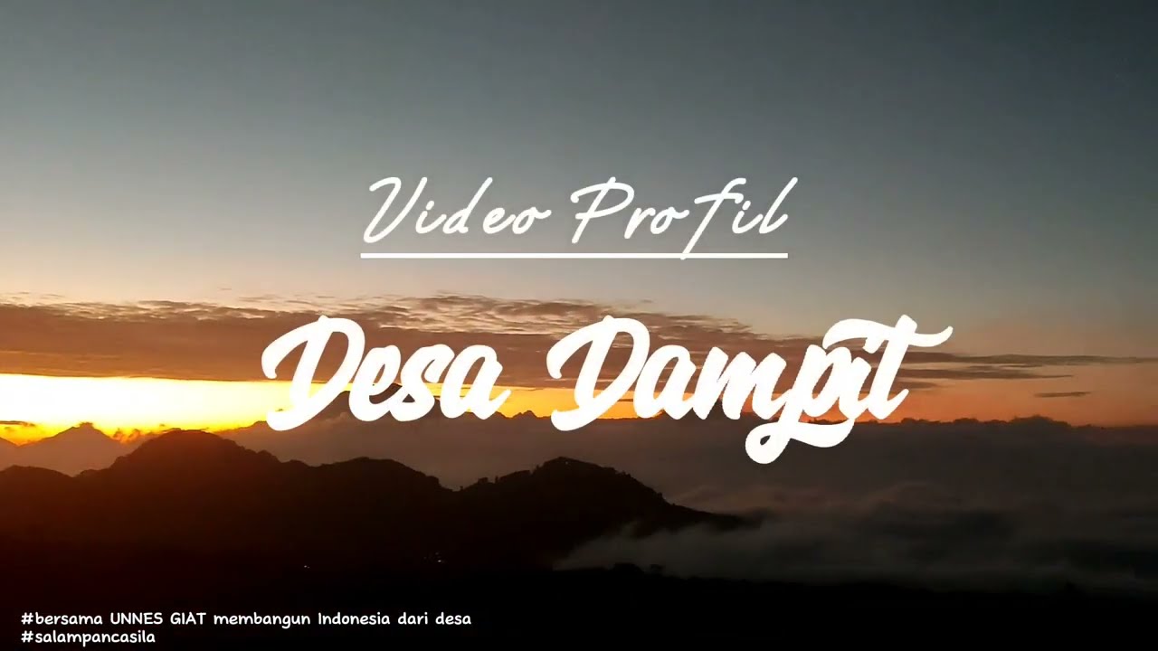 Video Profil Desa Dampit Kabupaten Magelang