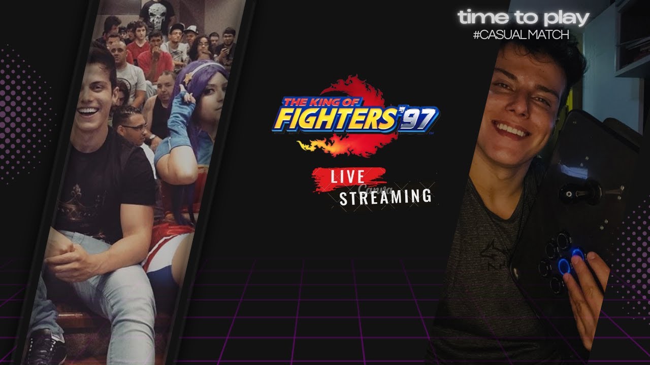 KOF 97 [LIVE PC] Treinando Intenso 何君kof97 [Brasil] John Yagami 