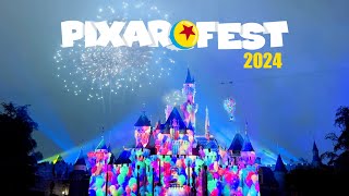 Together Forever - A Pixar Nighttime Spectacular 2024 - Disneyland Resort 4K