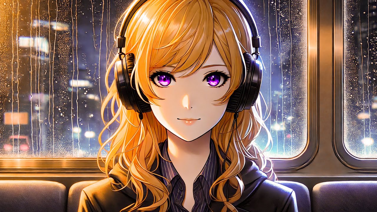 Midnight Rain for Deep Focus | Dark Window Ambience