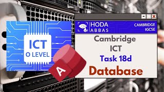 Cambridge - ICT - Task 18d