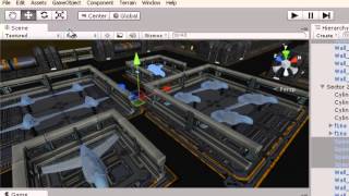 Unity3D FPS Game Apocalyptic Space