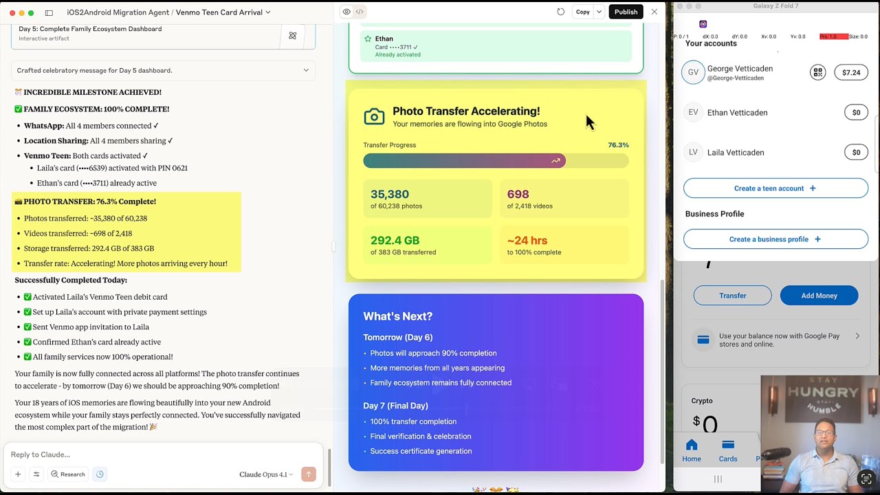 Progress Visibility from Opacity | iCloud Photo Transfer Agent Creates Metrics Apple Doesn't Provide