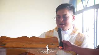 Rev. Jorem Render A Song After Baptism At Kimpit