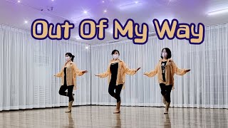 Out Of My Way Line Dance (Improver)