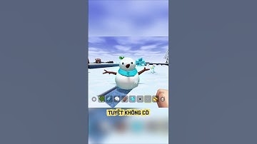 Thí nghiệm người tuyết #miniworld #miniworldvn #miniworldvatoi