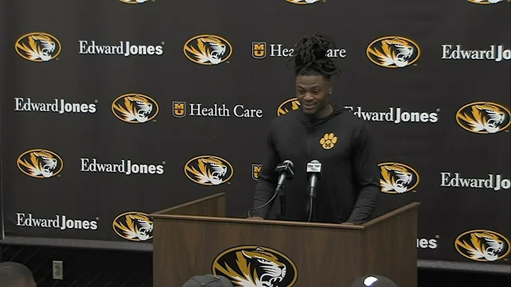 Full press conference with Mizzou linebacker Ty'Ro...