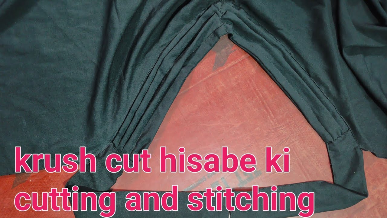 Krush Cut Kurti Cutting and Stitching | Step by Step | Easy Method