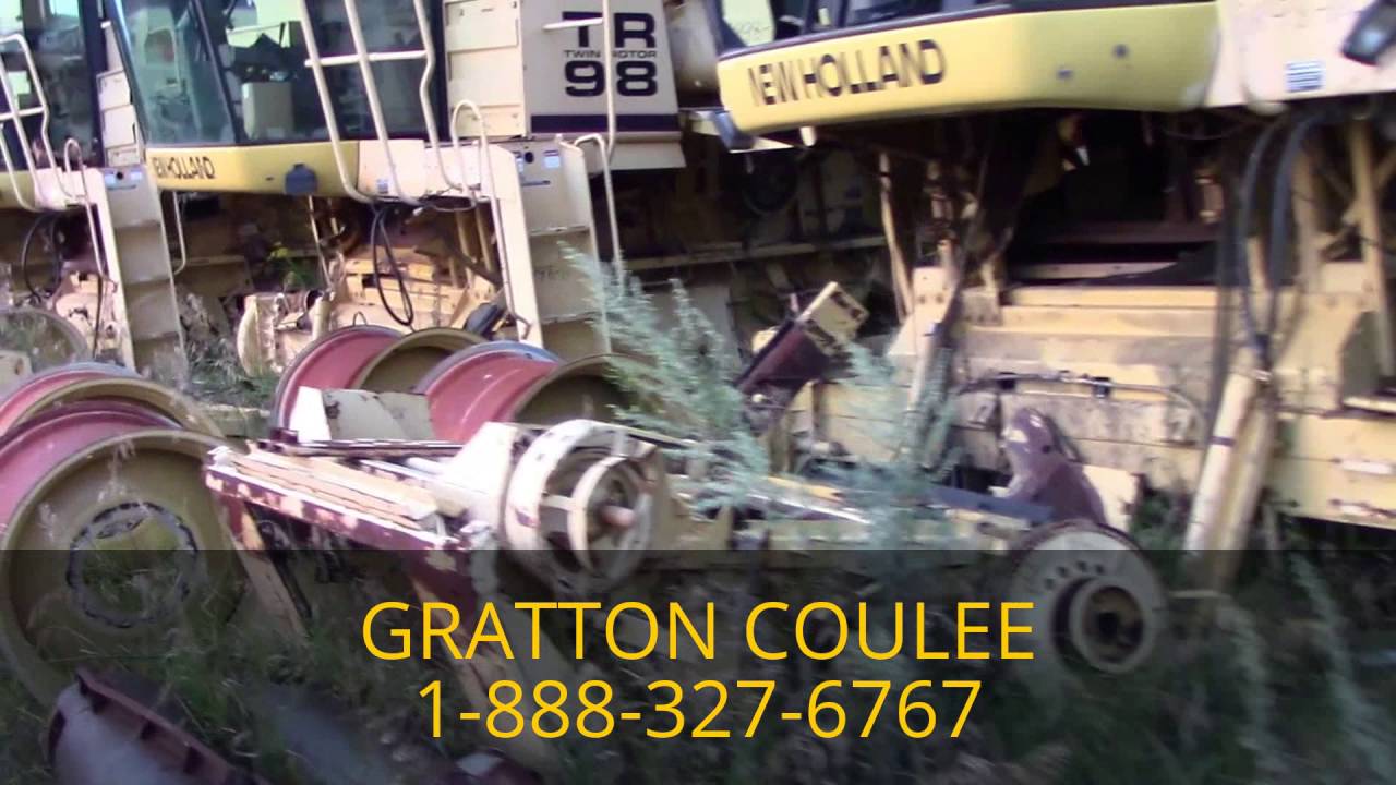 GRATTON COULEE AGRI PARTS LTD TIRE NEW HOLLAND SALVAGE UNITS YouTube