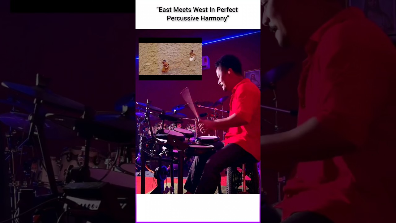 Carnatic Rhythm In Drum By Michael Joe Francis ❣️✨