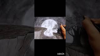 how to draw a boy in Moonlight for beginners, #pencilsketch #art #viral #drawing