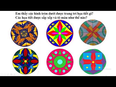 Tuần 3 và tuần 4 - Mỹ thuật - Chủ đề 1: Sắc màu trong trang trí. - Bài 3: Trang trí hình tròn - Bài 4: Trang trí đường diềm.