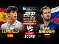 Martin Landaluce vs Daniil Medvedev 🎾LIVE SCORE TENNIS ATP ROME ITALY OPEN 2026 | Quarterfinals
