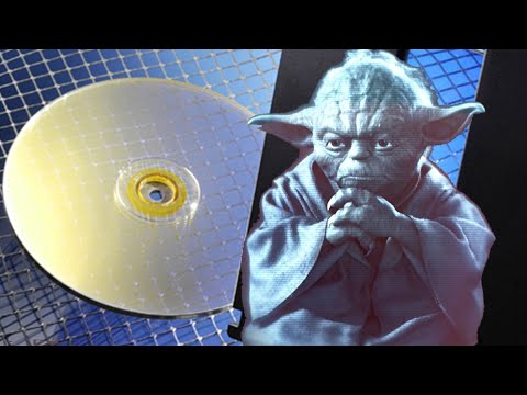 Голографический Диск на Терабайты: Научная Фантастика в Действии