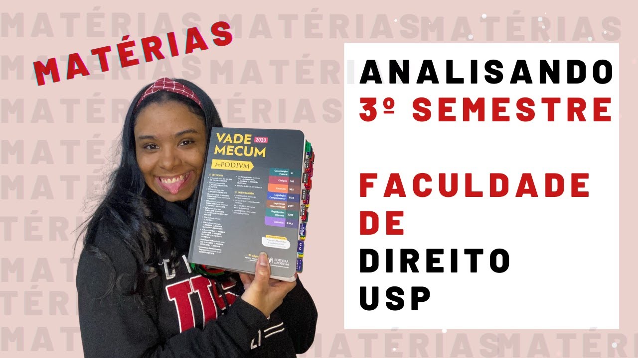 DIREITO USP | TUDO sobre o TERCEIRO SEMESTRE na FACULDADE DE DIREITO ...