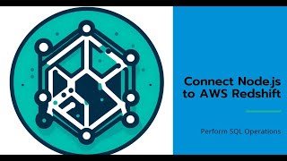 How to connect node.js backend to aws redshift database cluster to perform sql operations