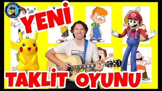 YENİ TAKLİT OYUNU ŞARKISI | Okul Öncesi Oyunlar | Çocuk Şarkıları | Hakan Abi ve Gitarı Boncuk