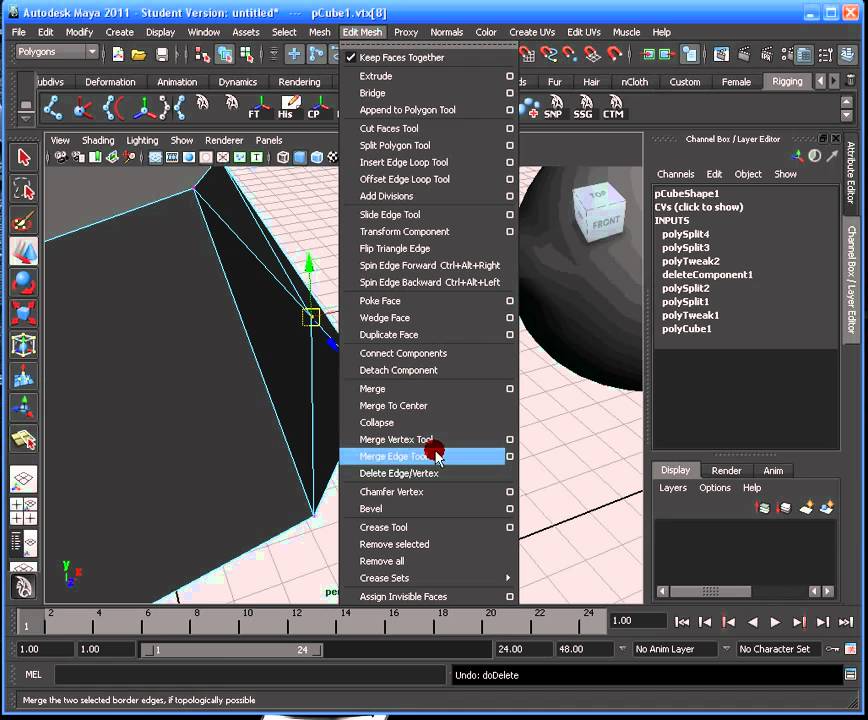 Video Response #3: Snapping a vertex to a surface.