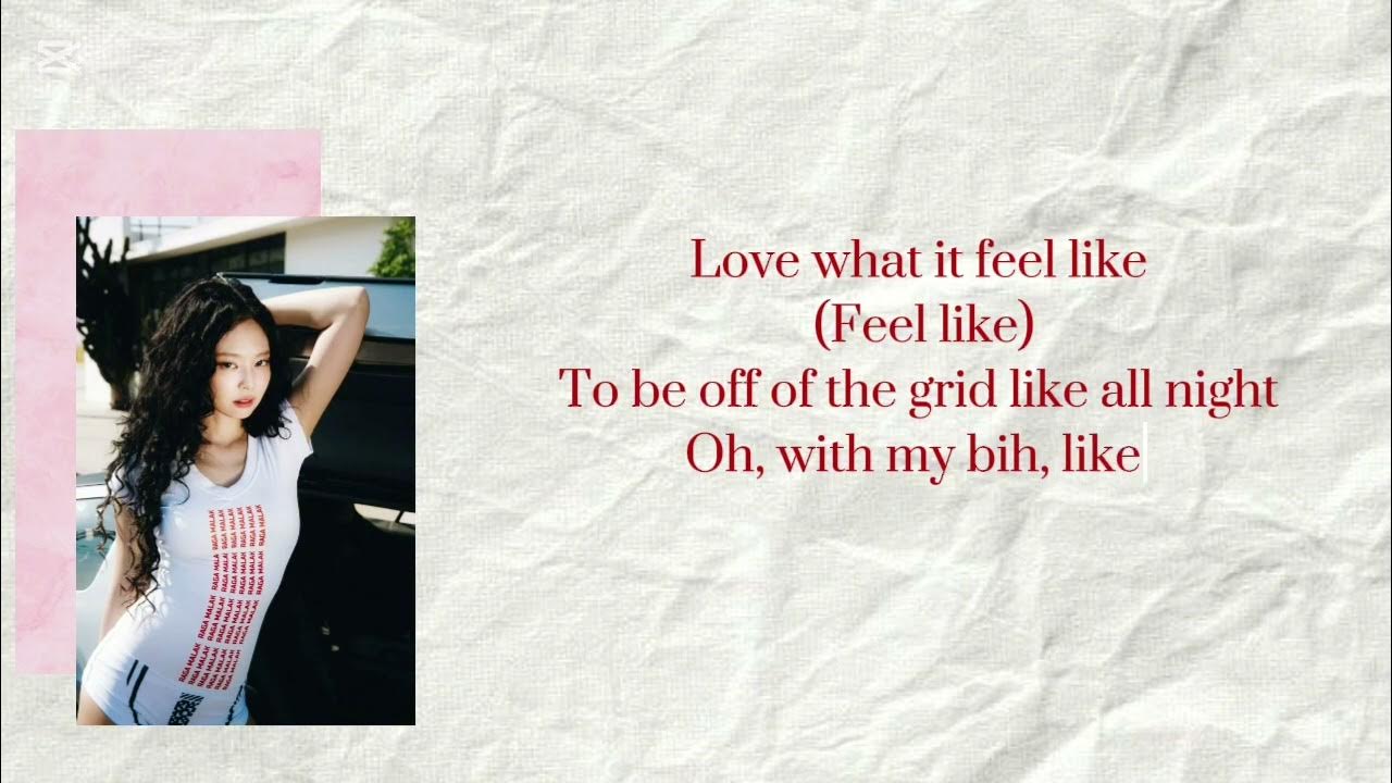 JENNIE -Mantra (lyrics) JENNIE -Mantra (lyrics)