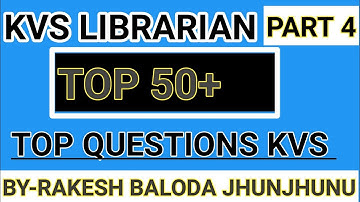 kvs librarian classes library TOP questions 🔥🔥kvs librarian class 4🔥👌kvs librarian exam