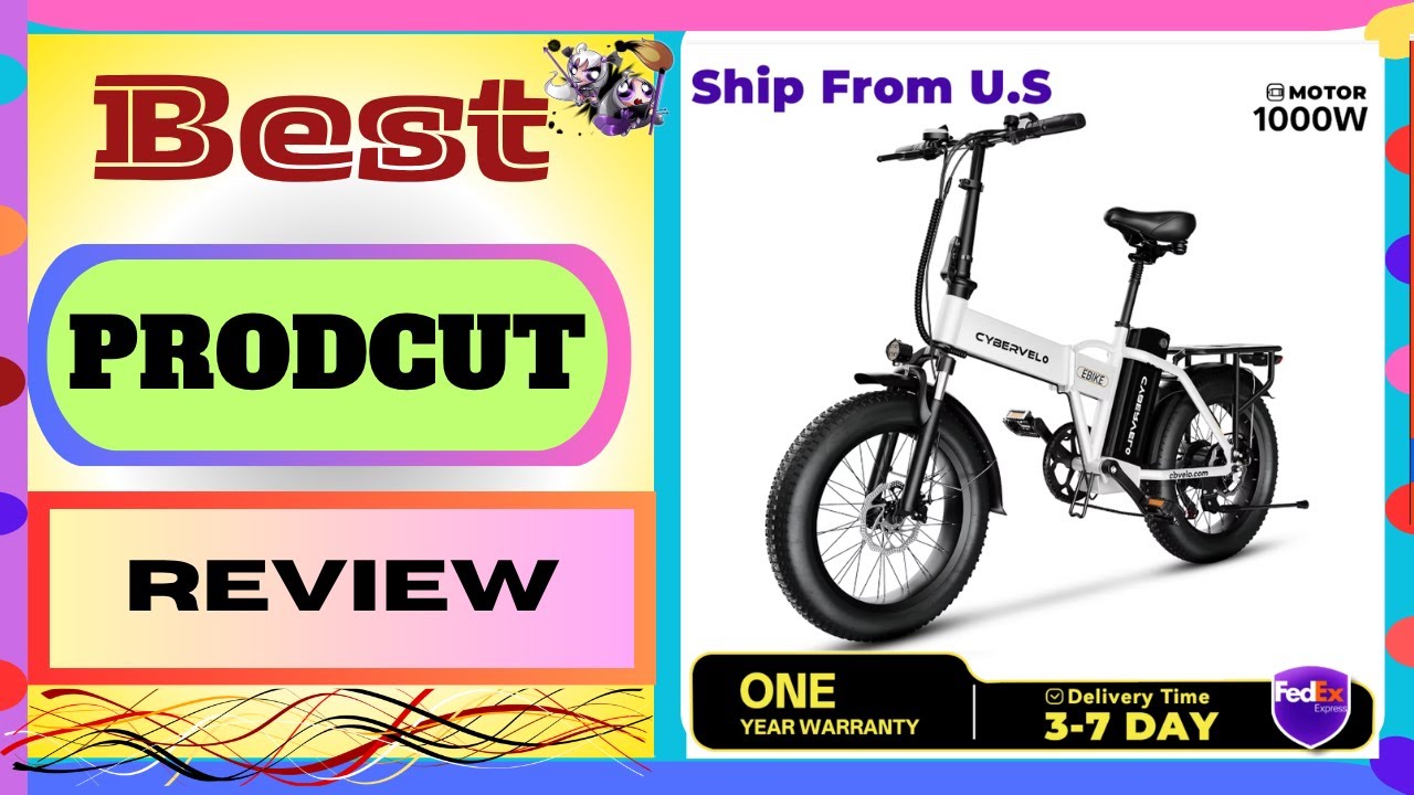 Cybervelo EK4 EK5 MARS700 Removable Battery EBike,28MPH,1000W Folding Electric Bike,