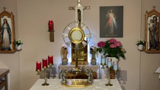 LIVE Eucharistic Adoration - Sisters of Divine Mercy