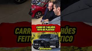 CARRO DE 2 MILHÕES FEITO DE PLÁSTICO.Qual a sua opinião? #tcar #carros #automobile #shorts  #podcast