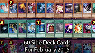 yugioh decks 2015 60 Side Deck Cards For Yugioh February 2015